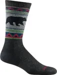 No name Skarpety merino Darn Tough VanGrizzle Boot Midweight with Cushion - charcoal