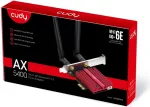 V&otilde;rgukaart CUDY WE3000S network card Internal WLAN / Bluetooth 2400 Mbit/s