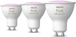 PHILIPS Signify Hue Valge ja V&auml;rviline Amb. GU10 Kolmikpakend 3x350lm
