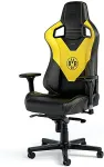 Noblechairs EPIC BVB PC gaming chair Padded seat Black, Yellow