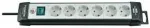 No name Brennenstuhl Premium-Line, 6-way power strip&nbsp;(black / gray, 5 meters)