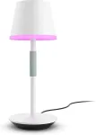 PHILIPS Hue White & Color Ambiance Go Tragbare Tischleuchte Wei&szlig;