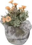 Home4you Lillepoti &uuml;mbris STONE 22x13,5xH14cm, lind