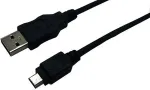 LOGILINK - USB-Verl&auml;ngerungskabel - USB Typ A, 4-polig (M) - mini USB Typ B, 5-polig (M) - 3 m (USB / Hi-Speed USB) (CU0015)