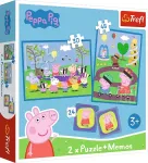 Trefl PEPPA PIG Pusle ja memo komplekt P&otilde;rsas Peppa