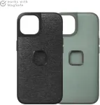 Peak Design kaitse&uuml;mbris Apple iPhone 15 Plus Mobile Everyday Fabric Case, sage