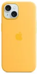 APPLE iPhone 15 Silicone Case with MagSafe - Sunshine