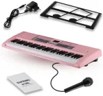 No name SUPRIMO 6136L PK keyboard organy z mikrofonem dla