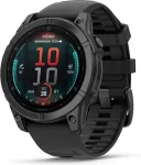 Garmin Fenix E 3.3 cm (1.3") AMOLED 47 mm Digital 416 x 416 pixels Touchscreen Black Wi-Fi GPS (satellite)