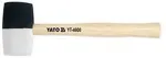 Yato YT-4603 hammer Black, White, Wood