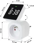 GreenBlue Digital timer 16A IP20 GB610