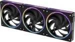 Zalman Tech Zalman ZM-DF120 A3, 120mm Daisy Chain Fan, PWM, 3Pack, Black