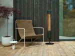 Mill | Outdoor Heater | OH2000ULGPFLOOR | Patio heater | 2000 W | Black | IP65
