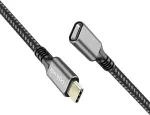 Logilink USB 3.2 Gen2 Type-C to USB-C/F, PD, 1m