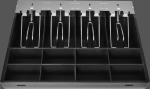VIRTUOS Separate plastic file 4/8, metal banknote holders
