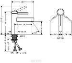 Mai&scaron;ytuvas Hansgrohe Finoris 76010670