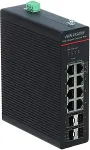 HIKVISION SWITCH PRZEMYSŁOWY POE DS-3T1512HP-SI-8P4F/NOPOWER 8-PORTOWY SFP
