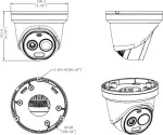 HIKVISION IP-kaamera HM-TD1228T-3/G1/T3A