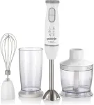 Gorenje | Blender | HBC564QW | Hand Blender | 560 W | Number of speeds Variable | Chopper | White