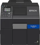 Printer EPSON ColorWorks CW-C6000Ae, matte black ink, cutter, disp., USB, Ethernet, black
