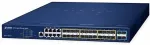 Planet Technology Corp. PLANET GS-6311-16S8C4XR hallatav L3 Gigabit Ethernet (10/100/1000) v&otilde;rguseade