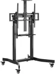 EQUIP 650633 Bodenstandhalter Min. 139,7 cm (55") Max. 2,54 m (100") Max. VESA 800 x 600 mm 120 kg Schwarz