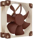Noctua NF-A9 FLX computer cooling system Computer case Fan 9.2 cm Beige, Brown