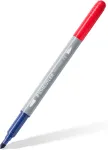 STAEDTLER Viltpliiatsid , kahepoolsed, kahev&auml;rvilised, 10 tk.