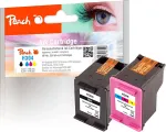 Tooner Peach ink black + color PI300-802 (compatible with HP 304)