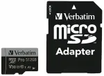 M&auml;lukaart Verbatim Pro U3 512GB Micro SDXC Card