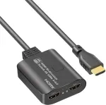 PremiumCord HDMI 2.0 Switch 4K@60Hz, 4:4:4 bidirectional 2-1 or 1-2