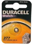 Duracell D377, Silver-Oxide, Button/coin, 1.5