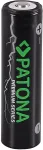 Patona Rechargeable battery unprotected with button top 18650 3.7V 3350mAh 3A Li-ion