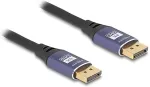 DELOCK DisplayPort Kabel 8K 60 Hz 2m flieder Metall