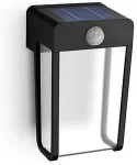 Philips Signify Philips Outdoor Solar Shroud Wandleuchte 2.3W, Tageslicht- und Bewegungssensor