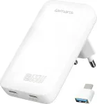 4Smarts LADEGER.FLATPLUG SLIM DUAL 65W GAN 2C WEI