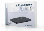 GEMBIRD EE2-U3S-3 storage drive enclosure HDD enclosure Black 2.5"
