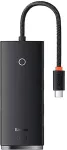 Baseus WKQX030301 interface hub USB Type-C Black
