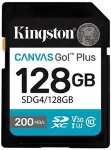 M&auml;lukaart Kingston Technology KINGSTON 128GB SDXC Canvas Go Plus Gen4 200MB/s C10 UHS-I U3 V30