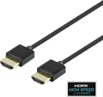 DELTACO tunnen HDMI kaabel, HDMI High Speed Ethernetiga, 1m, svart