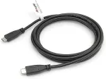 EQUIP Kabel USB-C2.0->C 3A PD60W St/St 3.00m schwarz
