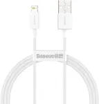 Noname Baseus Lightning Superior Series kaabel, kiire laadimine, andmeside 2.4A, 2m White (CALYS-C02)