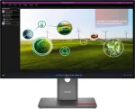 Monitor Lenovo 68,6cm/27" (2560x1440) ThinkVision P27Q-40 16:9 WQHD IPS 4ms 120Hz HDMI DisplayPort USB-B USB-A USB-C VESA