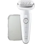 Epilaator Braun Epilator | Silk-&eacute;pil 9 Flex SES9-011 3D | Operating time (max) 50 min | Number of power levels 2 | Wet & Dry | White/Gold