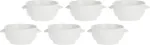 LA PORCELLANA BIANCA Set of 6 Terrine Soup Bowls - White, 12.5 cm