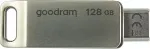 M&auml;lukaart GoodRAM ODA3 USB flash drive 128 GB USB Type-A / USB Type-C 3.2 Gen 1 (3.1 Gen 1) Silver