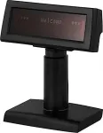 DELTACOIMP Customer display, 2x20 characters, USB, Black VFD-200 / POS-408
