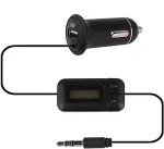 Noname USB charger + FM transmitter (12V, 24V)