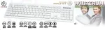Klaviatuur Rebeltec Wireless Set Keyboard + Mouse Whiterun
