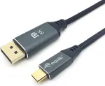 EQUIP Adapter USB-C->DisplayPort1.4 St/St 8K/ 60Hz 3.00m PVC